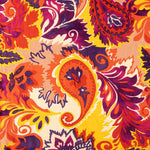 Viskose-Bambula mit Paisley-Muster „Sunset“ - Ribes y Casals