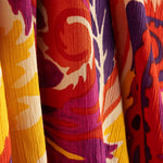 Viskose-Bambula mit Paisley-Muster „Sunset“ - Ribes y Casals