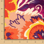 Viskose-Bambula mit Paisley-Muster „Sunset“ - Ribes y Casals