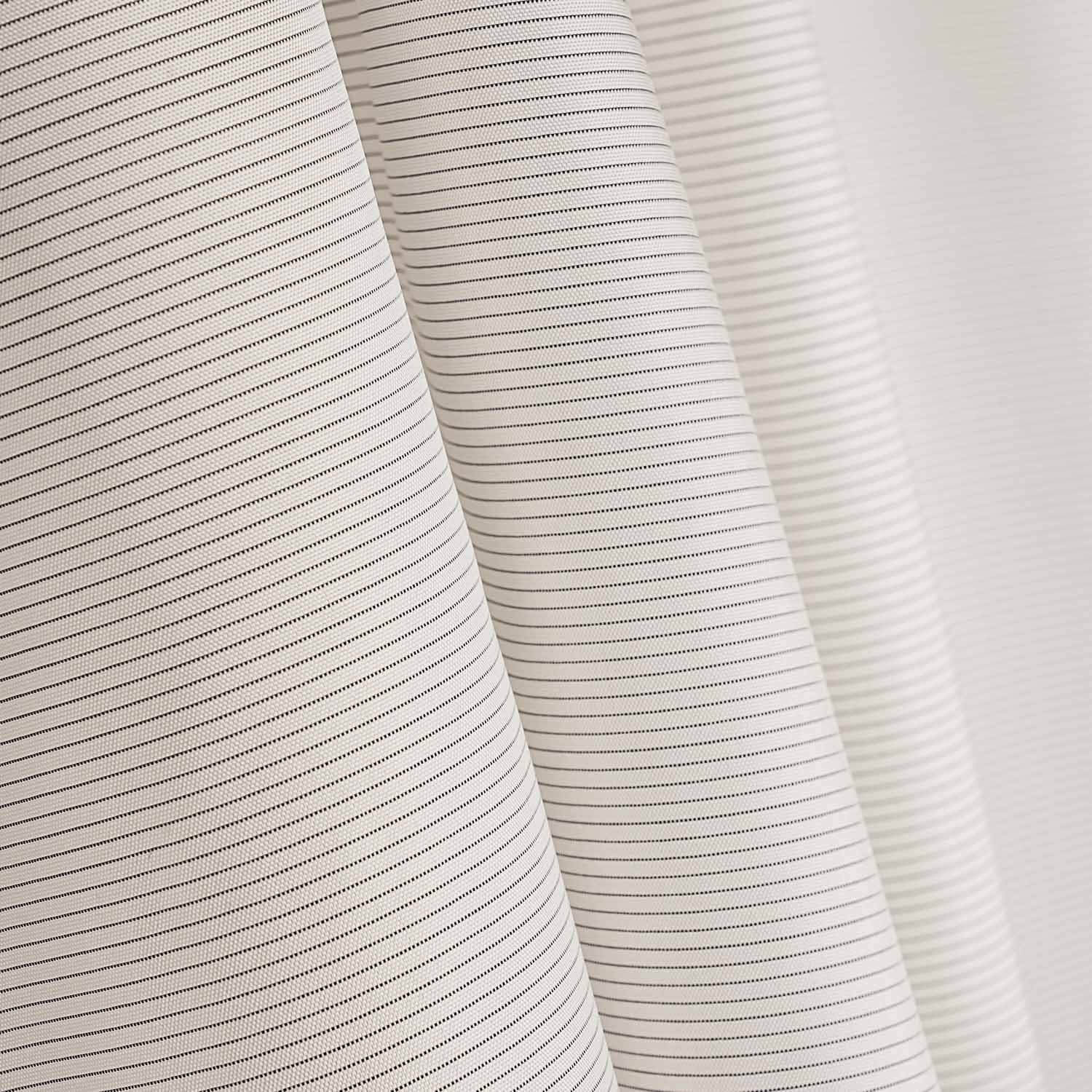 Polyester Lining Retal Lining Striped Black - mit Breite 140 cm - Ribes y Casals