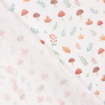 Bedruckter Perkal Waldpilze - Ribes y Casals