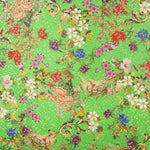 Gaze Georgette Lúrex Emerald Garden - Ribes y Casals