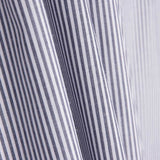 Blau-grau gestreifte Popeline - Ribes y Casals