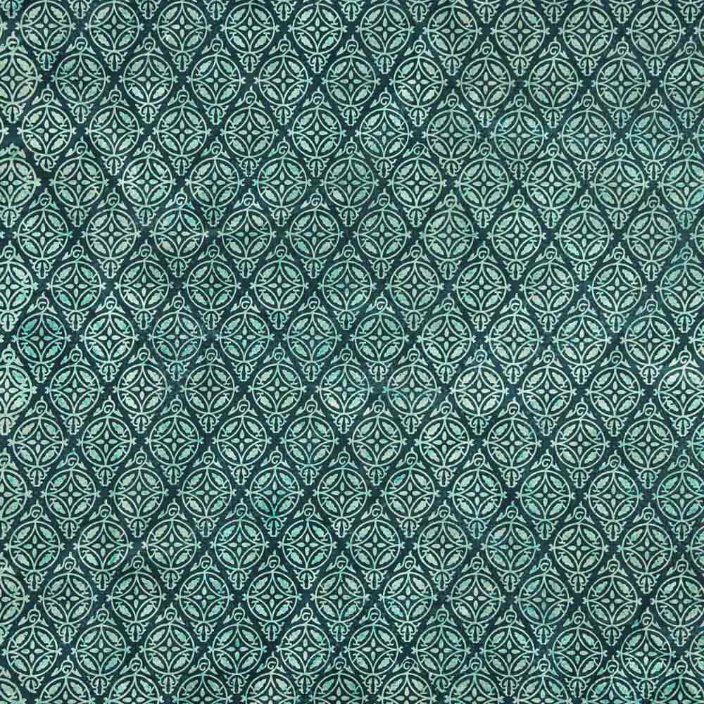 Batik Popeline Nairobi Grün - Ribes y Casals