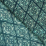 Batik Popeline Nairobi Grün - Ribes y Casals
