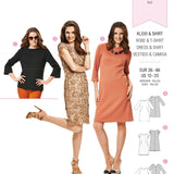 Schnittmuster Burda 7031 Kleid y Oberteil - Ribes y Casals