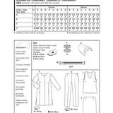 Schnittmuster Burda 7075 Kombi - Ribes y Casals