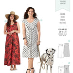 Schnittmuster Burda 7100 Kleid - Ribes y Casals