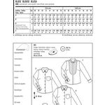 Schnittmuster Burda 7136 Bluse - Ribes y Casals