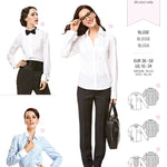 Schnittmuster Burda 7136 Bluse - Ribes y Casals