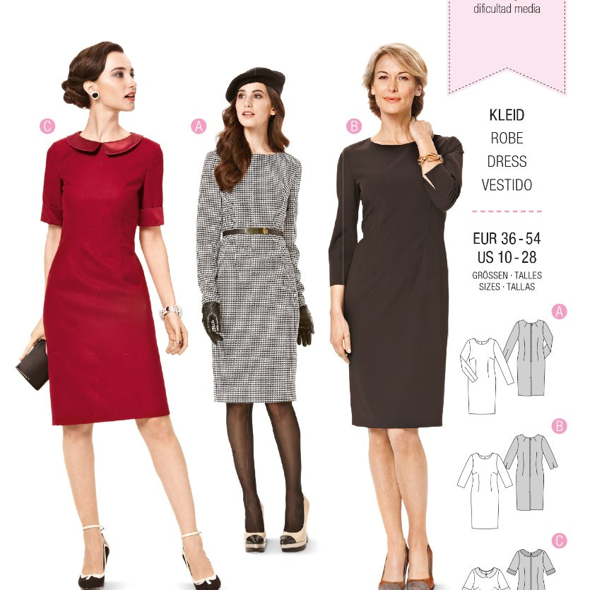 Schnittmuster Burda 7137 Kleid - Ribes y Casals