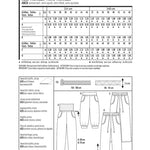 Schnittmuster Burda 7230 Hose - Ribes y Casals