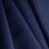Blauer, blickdichter Polyester-Satin - Ribes y Casals