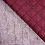 Futter aus gepolstertem Rayon, granatrot - Ribes y Casals