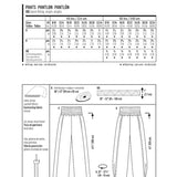 Schnittmuster Burda 7400 Hose - Ribes y Casals