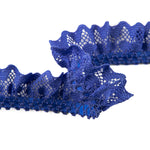 Blauer Spitzenband 22 mm - Ribes y Casals