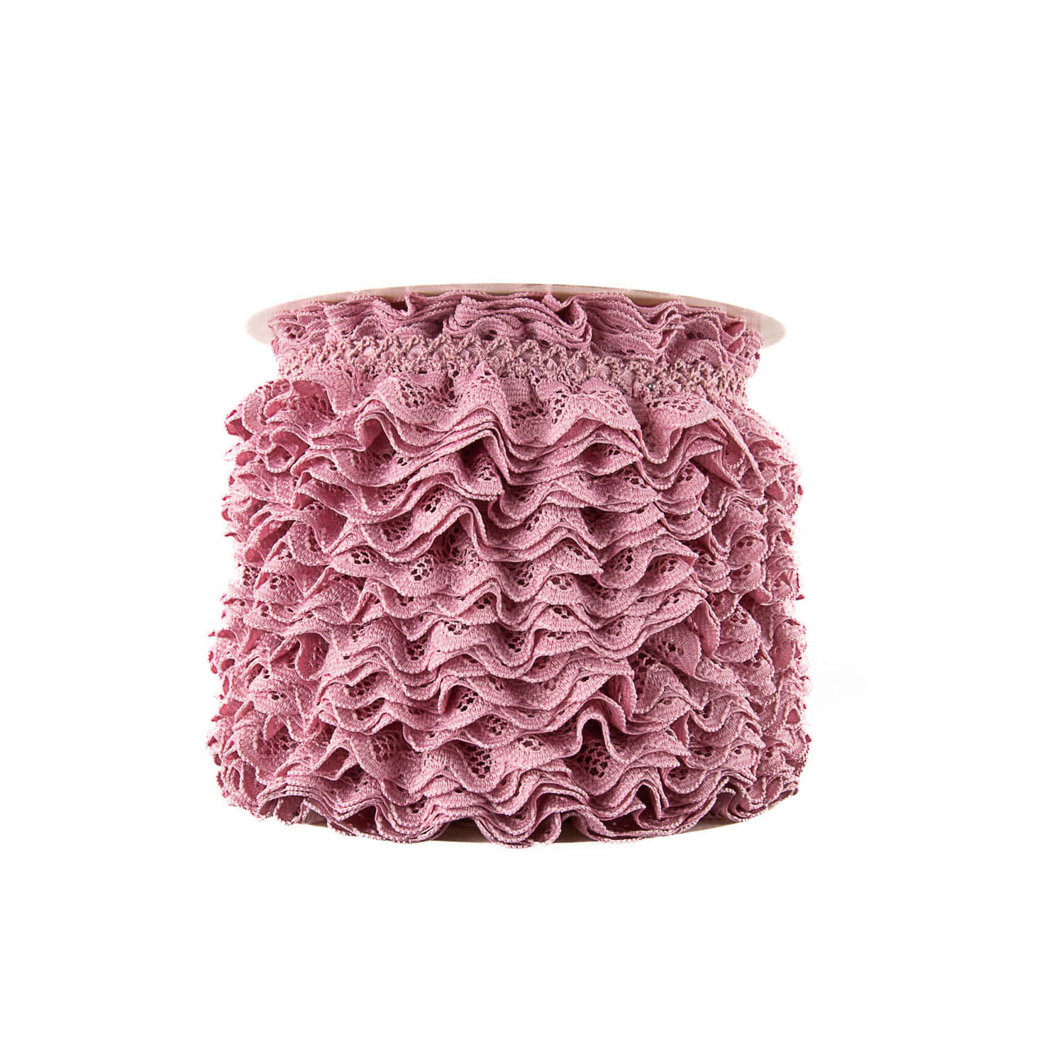 Rosa Spitzenband 22 mm - Ribes y Casals