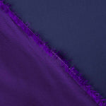 Satin Acetat Abend Blau Lila - Ribes y Casals