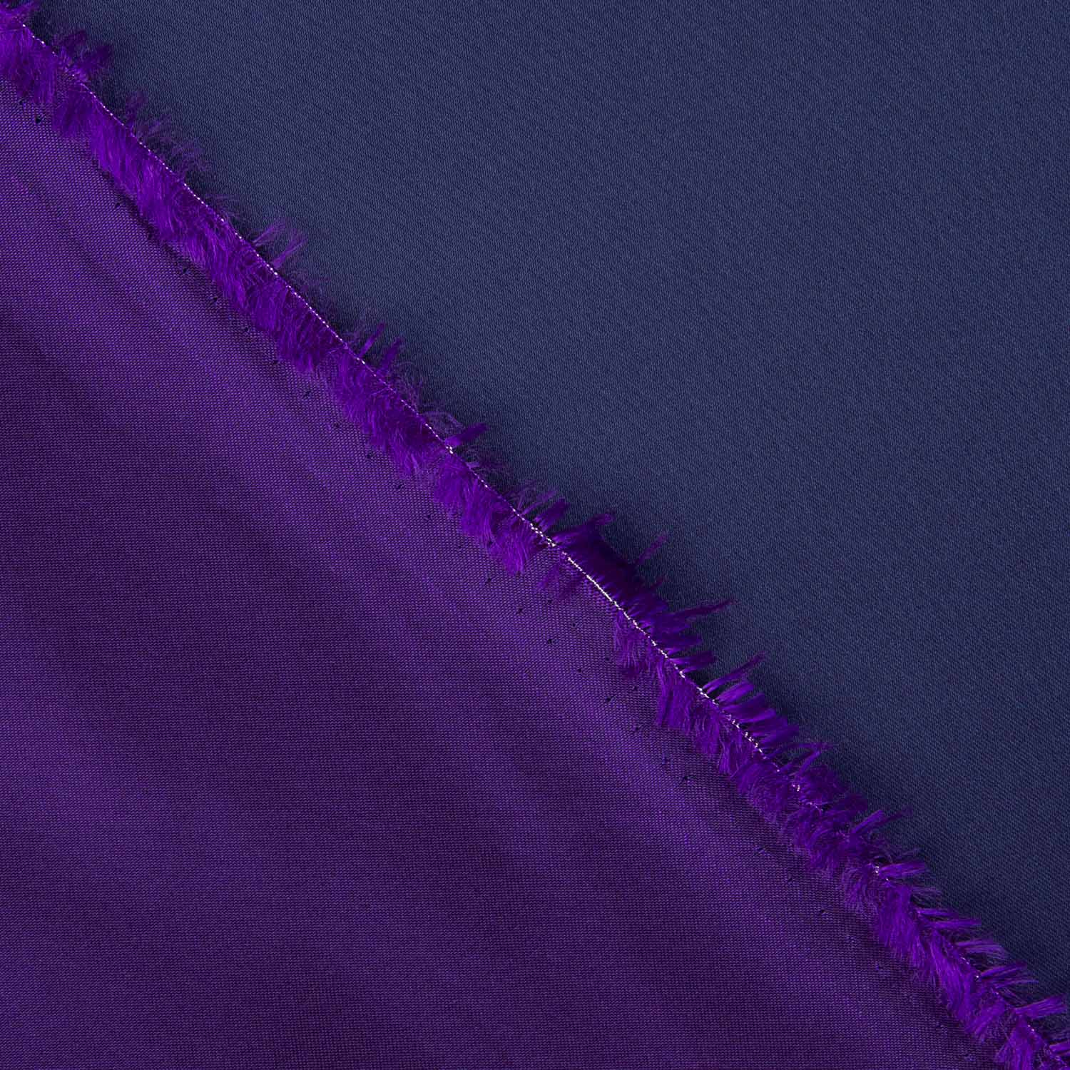 Satin Acetat Abend Blau Lila - Ribes y Casals