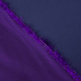 Satin Acetat Abend Blau Lila - Ribes y Casals