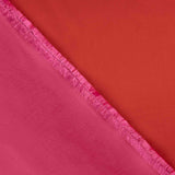 Satin Acetat Koralle Fuchsia - Ribes y Casals