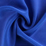 Krepp China Seide Natur Blau - Ribes y Casals