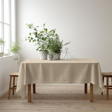 Confection Plain Satin Tischtuch Ecru - Ribes y Casals