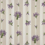 Baumwolle gesteppt Baumwolle provenzalische Streifen mit Lavendel - Ribes y Casals