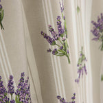 Baumwolle gesteppt Baumwolle provenzalische Streifen mit Lavendel - Ribes y Casals
