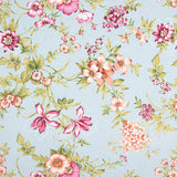 Hellblau Romantisch Floral Leinwand - Ribes y Casals