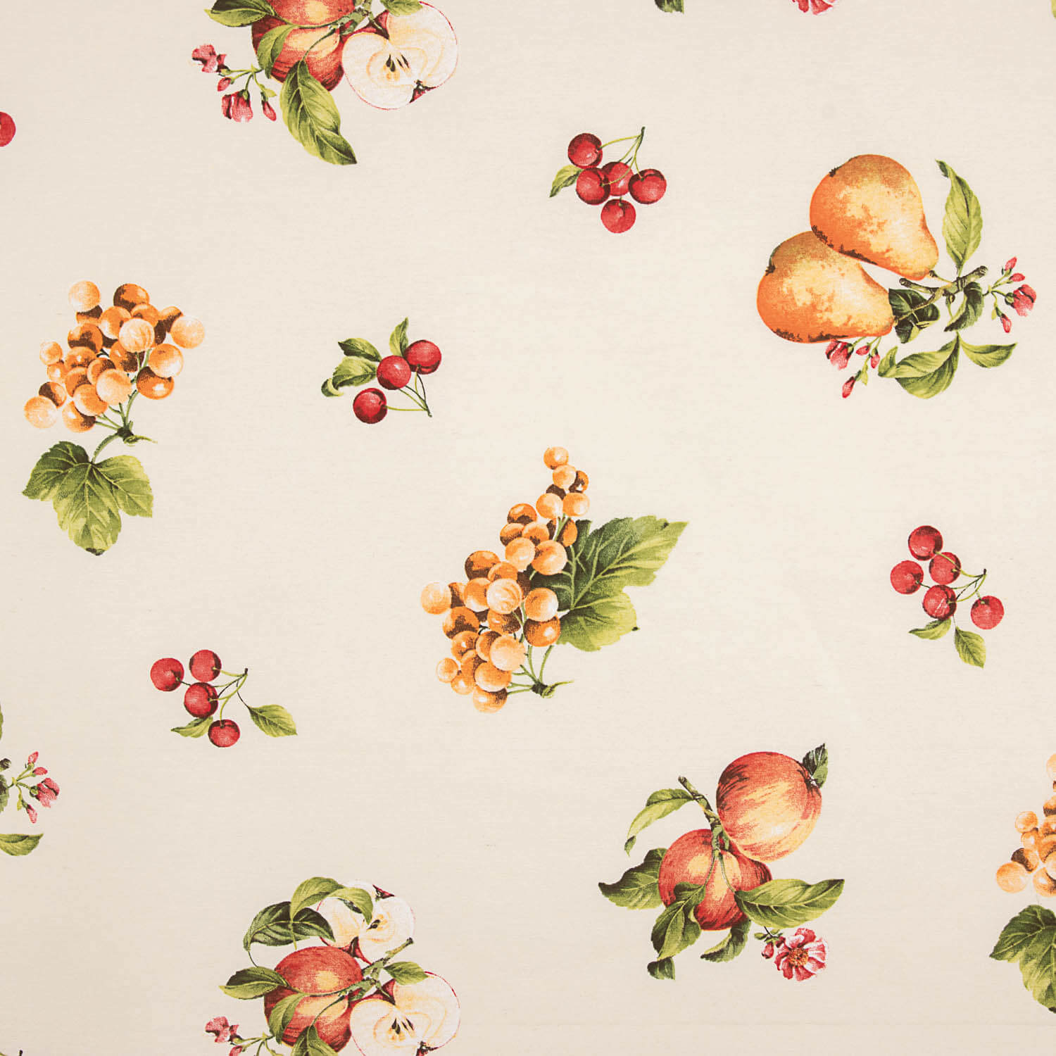 Segeltuch Vintage Fruits Beige - Ribes y Casals