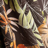 Tropical Canvas Leaves Dunkel - Ribes y Casals