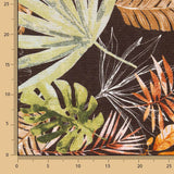 Tropical Canvas Leaves Dunkel - Ribes y Casals