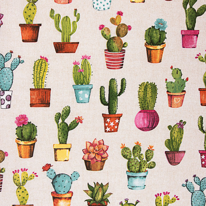 Bedruckte Plane „Cactus Color“ - Ribes y Casals