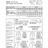 Schnittmuster Burda 7810 Weste - Ribes y Casals