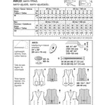 Schnittmuster Burda 7810 Weste - Ribes y Casals