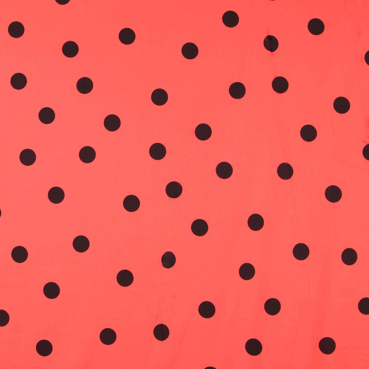 Polka Dot Spandex Popeline 30mm Koralle - Verschiedene Größen x Breite 140 cm - Ribes y Casals