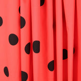 Polka Dot Spandex Popeline 30mm Koralle - Verschiedene Größen x Breite 140 cm - Ribes y Casals