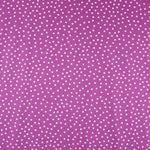 Popeline Spandex Polka Dots Weiß Popeline 7mm Mauve - Ribes y Casals
