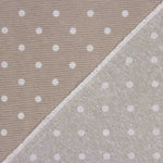 Canvas mit weißen Punkten auf Beige - Ribes y Casals