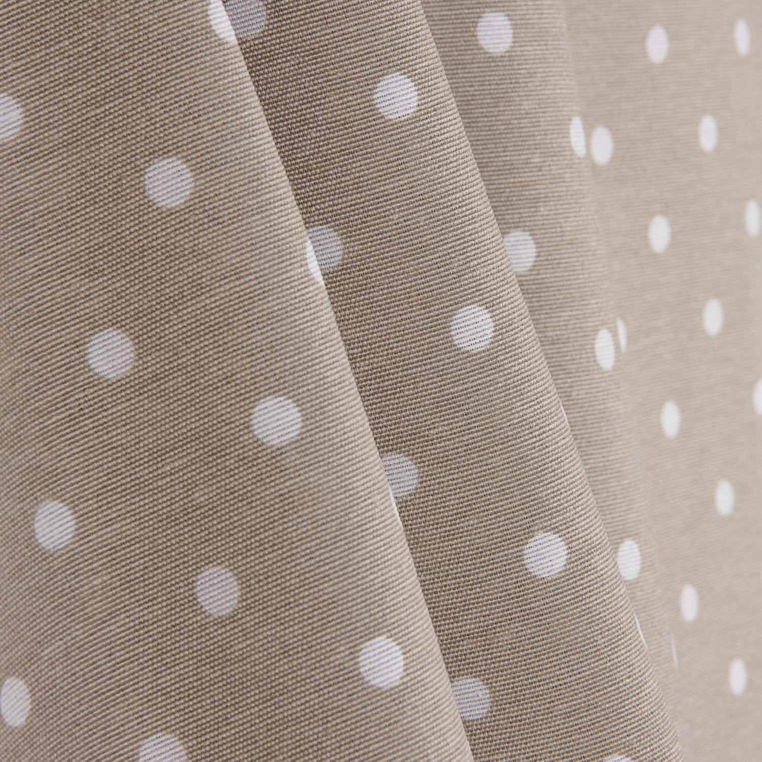 Canvas mit weißen Punkten auf Beige - Ribes y Casals
