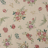 Romantische Leinwand mit Blumenmuster auf Beige - Ribes y Casals