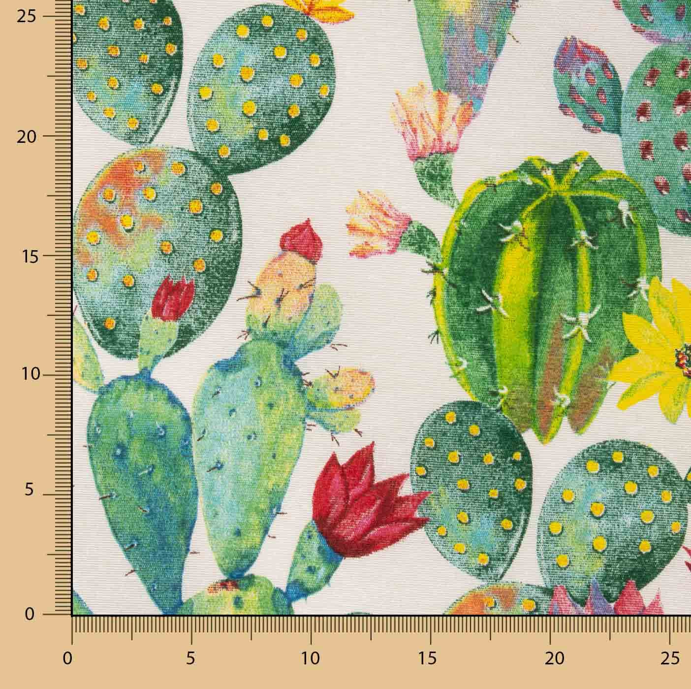 Bedruckte Leinwand „Cactus Acuarela“ - Ribes y Casals