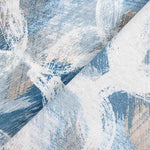 Bedruckte Leinwand Abstrakte Kreise Blau - Ribes y Casals