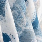 Bedruckte Leinwand Abstrakte Kreise Blau - Ribes y Casals