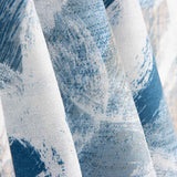 Bedruckte Leinwand Abstrakte Kreise Blau - Ribes y Casals