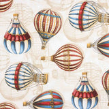 Vintage Heißluftballon Druck Leinwand - Ribes y Casals
