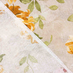 Bedrucktes Segeltuch mit Blumenmuster Provence Rot - Ribes y Casals