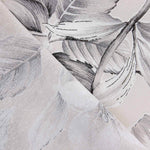 Segeltuch Bedruckte Blumen Elegant Grau - Ribes y Casals