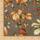 Herbstblätter bedruckte Leinwand - Ribes y Casals